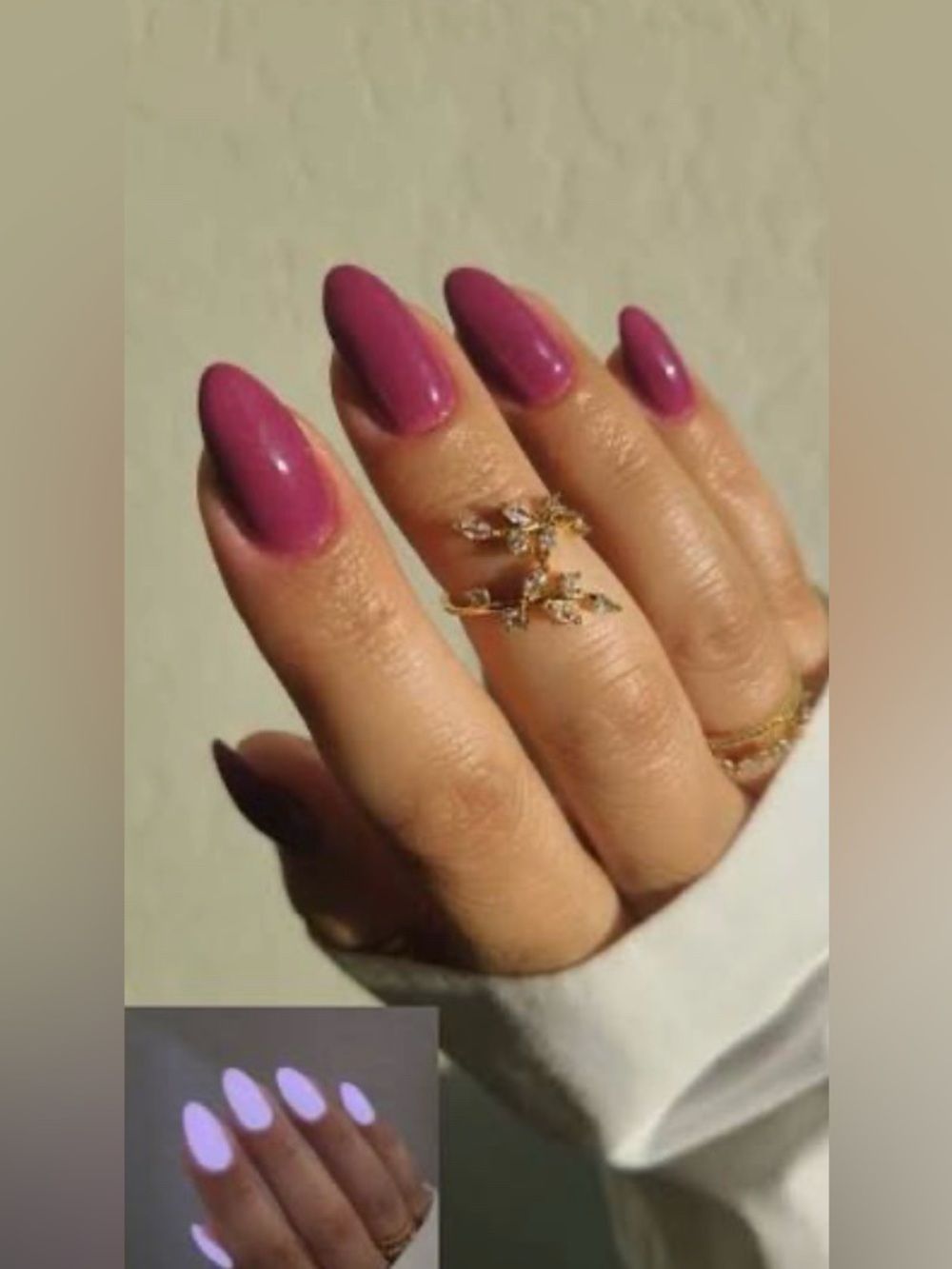 Sparkle & Co. Berry in Love Pink Glow Nail Dip Powder